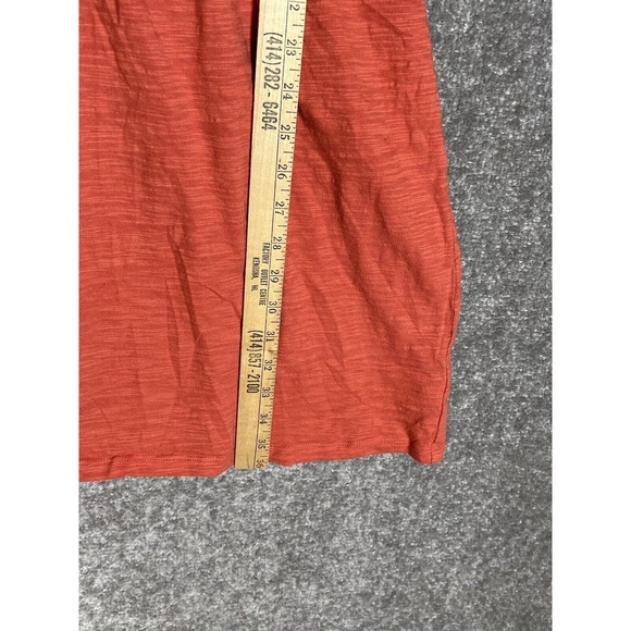 Old Navy Short Sleeve Elastic Waist Mini Dress Womens Size Large Chimayo Red - Picture 7 of 7